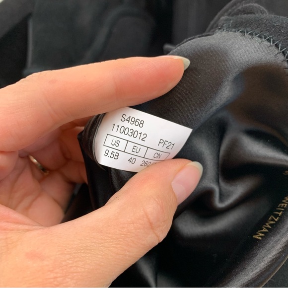 Stuart Weitzman Boots Highland Thigh High Over The Knee Heeled Black Size 9.5 - Picture 11 of 12